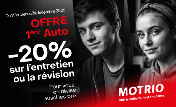 -20% sur l'entretien ou la révision Offre 1ère auto